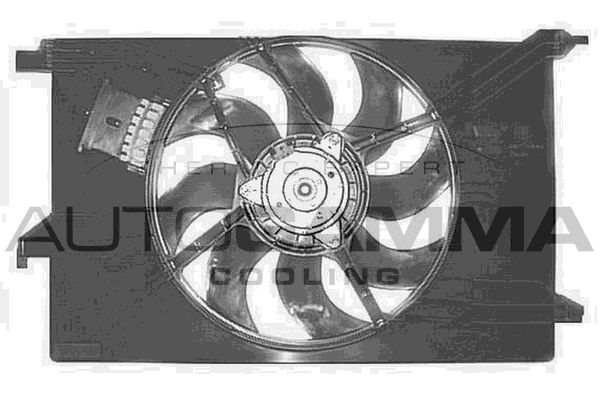 Вентилятор, охлаждение двигателя GA200804 AUTOGAMMA
