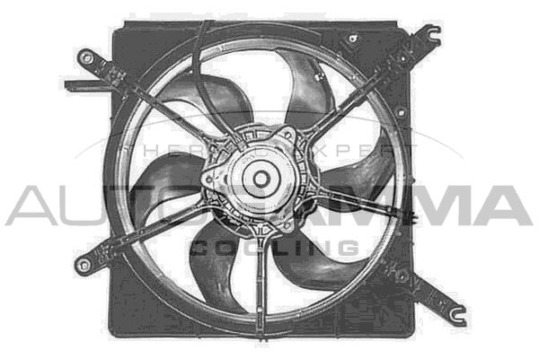 Вентилятор, охлаждение двигателя GA201566 AUTOGAMMA