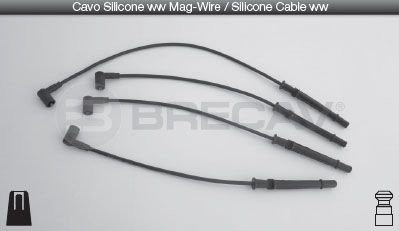 Комплект проводов зажигания 11560 BRECAV