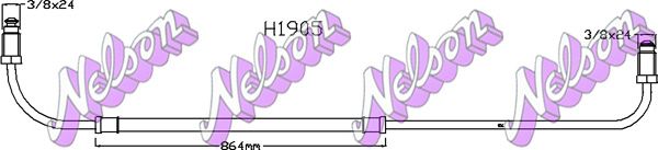 Шланг сцепления H1905 BROVEX-NELSON