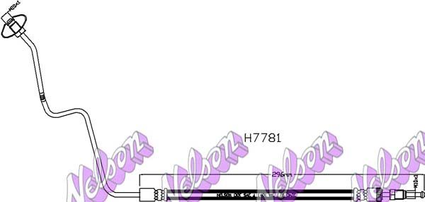 Тормозной шланг H7781 BROVEX-NELSON