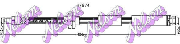 Тормозной шланг H7874 BROVEX-NELSON