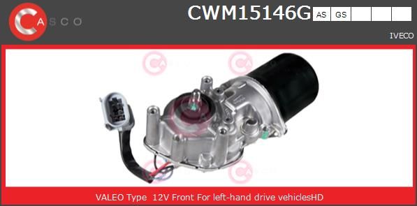 Двигатель стеклоочистителя CWM15146GS CASCO