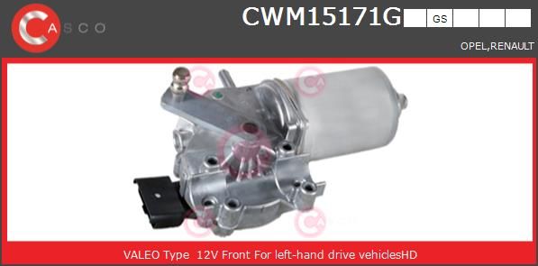 Двигатель стеклоочистителя CWM15171GS CASCO