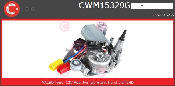 Двигатель стеклоочистителя CWM15329GS CASCO