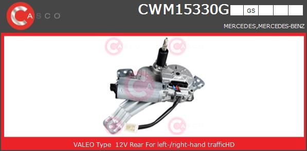 Двигатель стеклоочистителя CWM15330GS CASCO