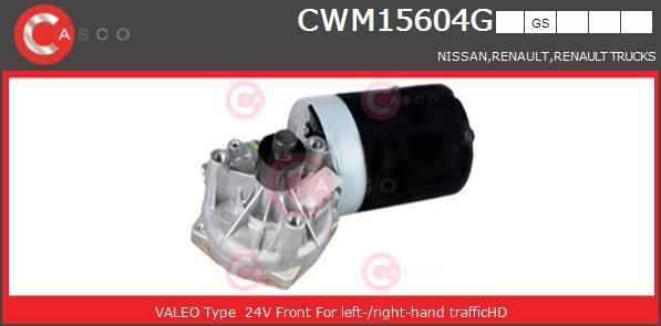 Двигатель стеклоочистителя CWM15604GS CASCO