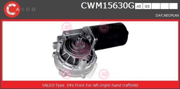 Двигатель стеклоочистителя CWM15630GS CASCO