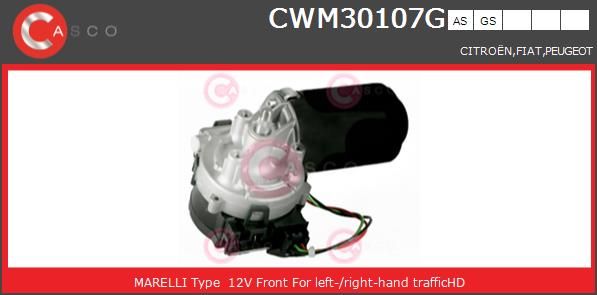 Двигатель стеклоочистителя CWM30107GS CASCO