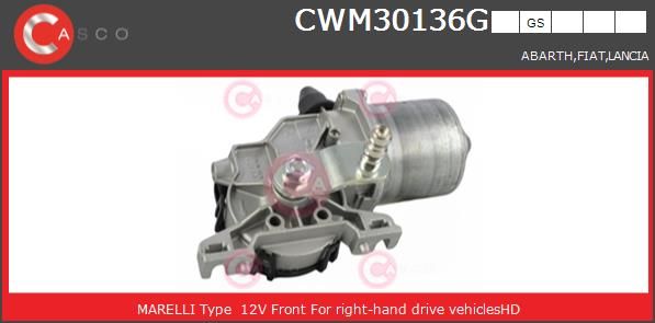 Двигатель стеклоочистителя CWM30136GS CASCO