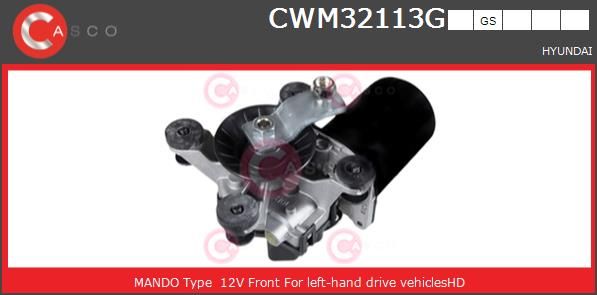 Двигатель стеклоочистителя CWM32113GS CASCO