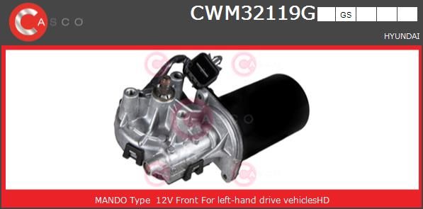 Двигатель стеклоочистителя CWM32119GS CASCO