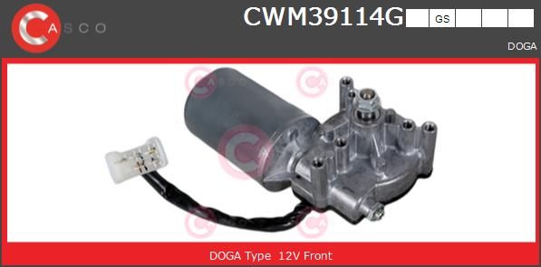 Двигатель стеклоочистителя CWM39114GS CASCO