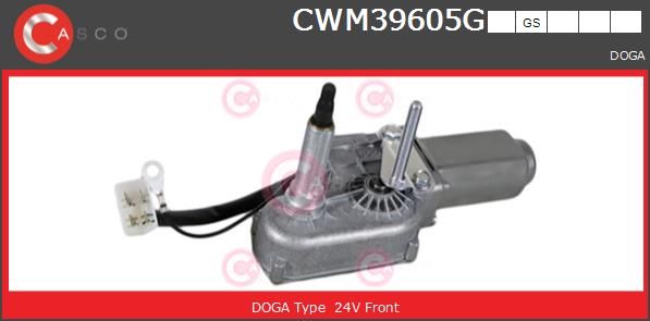 Двигатель стеклоочистителя CWM39605GS CASCO