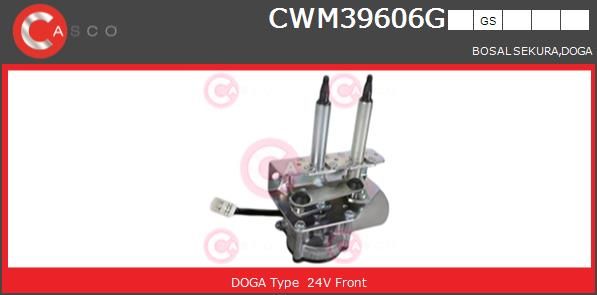 Двигатель стеклоочистителя CWM39606GS CASCO