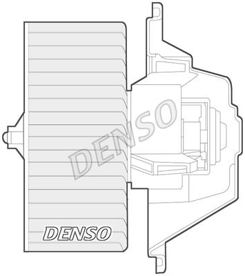 Вентилятор салона DEA09004 DENSO