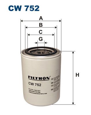 Фильтр для охлаждающей жидкости CW752 FILTRON