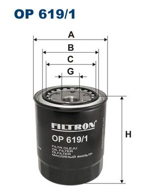Масляный фильтр OP6191 FILTRON