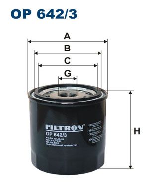 Масляный фильтр OP6423 FILTRON