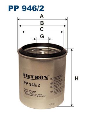 Топливный фильтр PP9462 FILTRON
