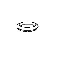 Уплотнительное кольцо, труба выхлопного газа 094002 IMASAF