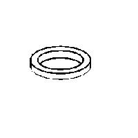 Уплотнительное кольцо, труба выхлопного газа 094063 IMASAF