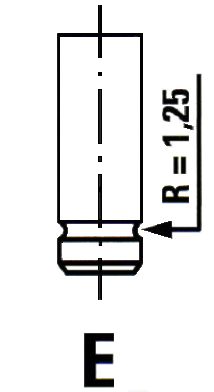 Впускной клапан VL162600 IPSA