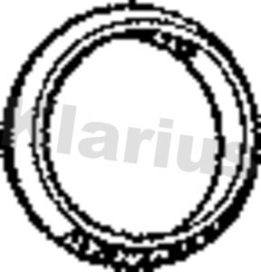 Уплотнительное кольцо, труба выхлопного газа 410526 KLARIUS