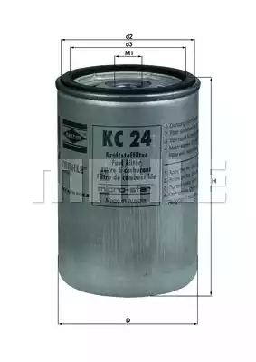 Топливный фильтр KC24 KNECHT