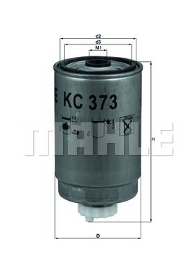 Топливный фильтр KC373 KNECHT