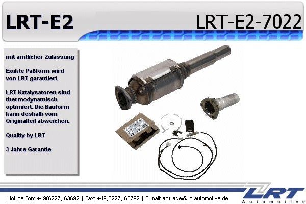 Комплект дооснащения, катализатор LRTE27022 LRT