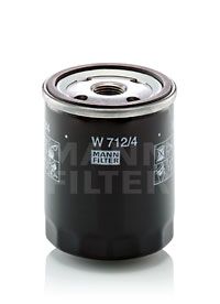 Масляный фильтр W7124 MANN-FILTER