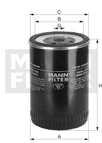 Топливный фильтр WDK1170 MANN-FILTER