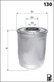 Топливный фильтр ELG5243 MECAFILTER