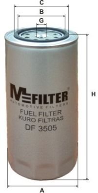 Топливный фильтр DF3505 MFILTER