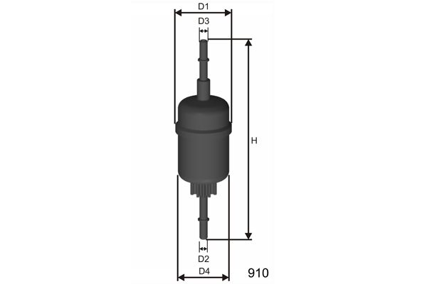 Топливный фильтр E844 MISFAT