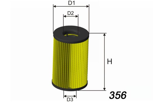 Топливный фильтр F129 MISFAT