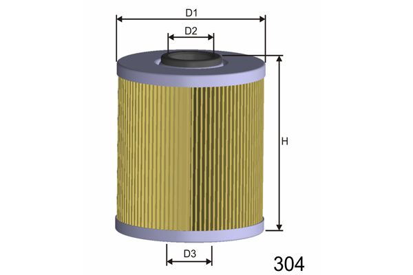 Топливный фильтр F609 MISFAT