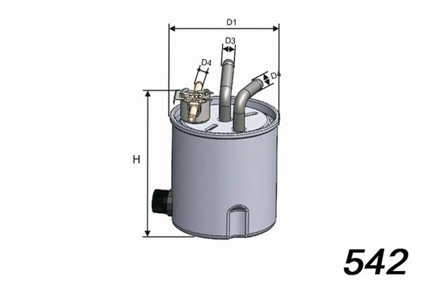 Топливный фильтр M330 MISFAT