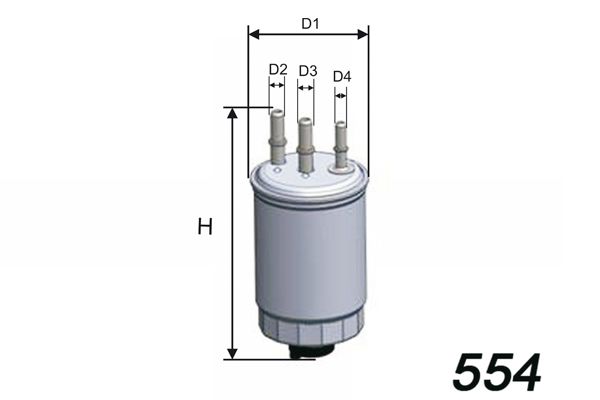 Топливный фильтр M528 MISFAT