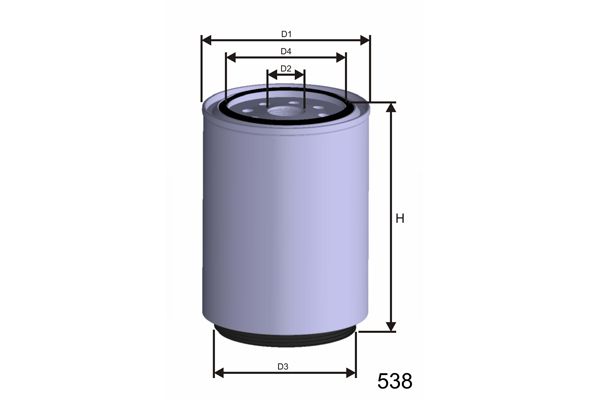 Топливный фильтр WS002 MISFAT