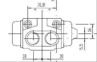 Колесный тормозной цилиндр VWC284 MOTAQUIP