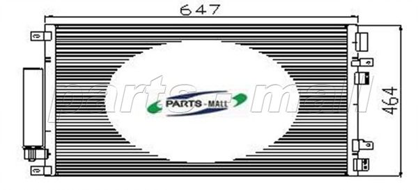 Конденсатор, кондиционер PXNCX013D PARTS-MALL
