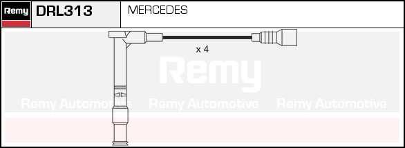Комплект проводов зажигания DRL313 REMY