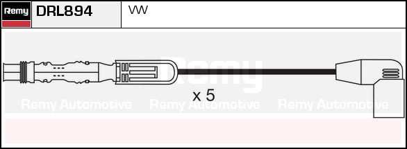 Комплект проводов зажигания DRL894 REMY