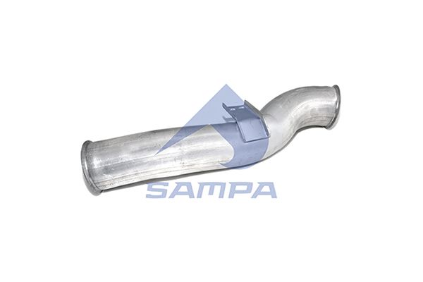 Труба выхлопного газа 041244 SAMPA