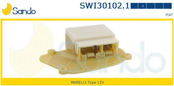 Регулятор, интервал включения стеклоочистителя SWI301021 SANDO