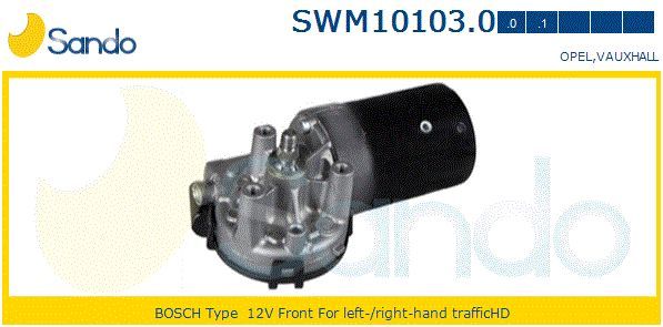 Двигатель стеклоочистителя SWM101030 SANDO