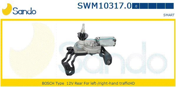 Двигатель стеклоочистителя SWM103170 SANDO