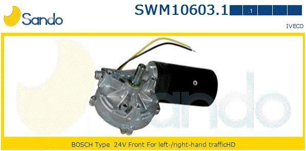 Двигатель стеклоочистителя SWM106031 SANDO